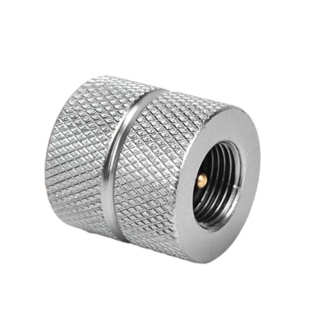 Screw Type Valve Canister Connector Cartridge Gas Nozzle Outdoor Camping Butane Stove Gas Refill Adapter Converter