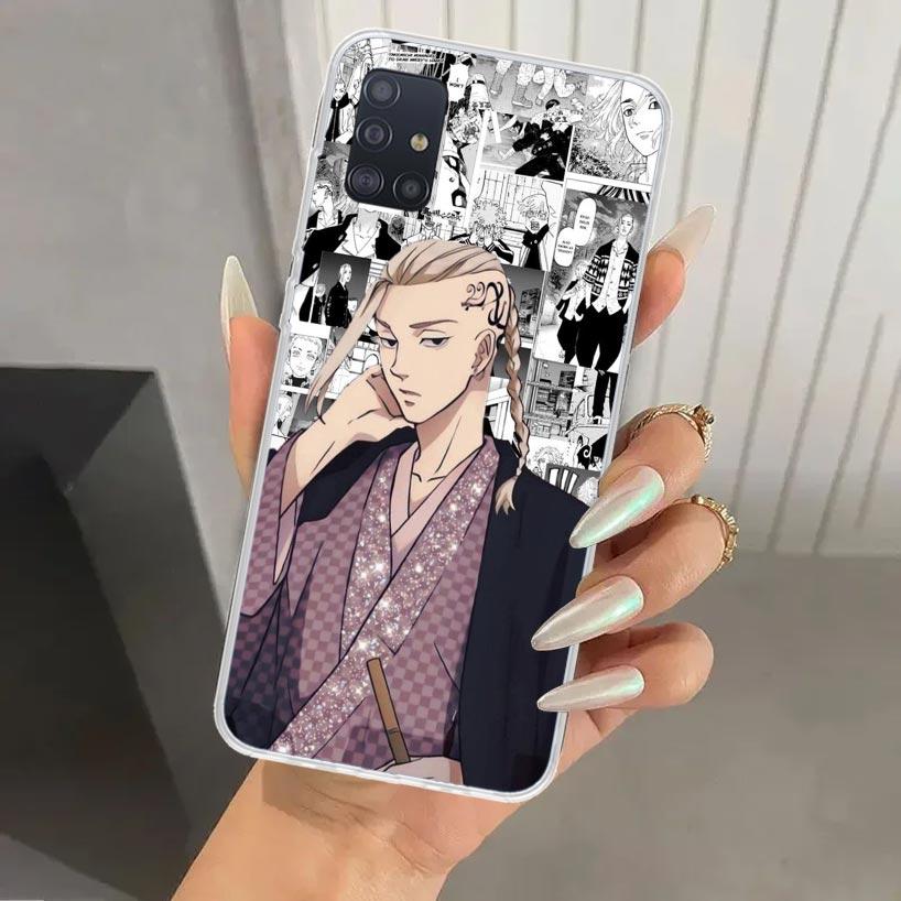 Чехол для телефона с аниме Tokyo Aevengers для Samsung Galaxy A52 A32 A22 A12 A02S A50S A30S A10S Note 20 Ultra 10 Plus S10 A31 A20 A71 A7