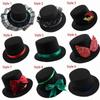 Pet Accessories Dog Costume Top Hat Party Cosplay Dogs Caps Headwear Pet Gentleman Hats Cowboy Hat