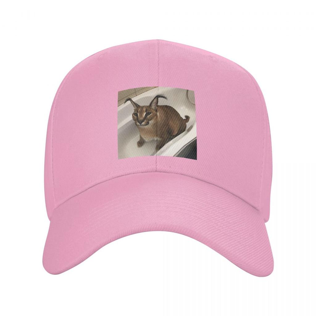 Punk Unisex Floppa Cute Meme Baseball Cap Adult Funny Caracal Cat Adjustable Dad Hat Unisex Women Hip Hop Snapback Caps Summer Hats