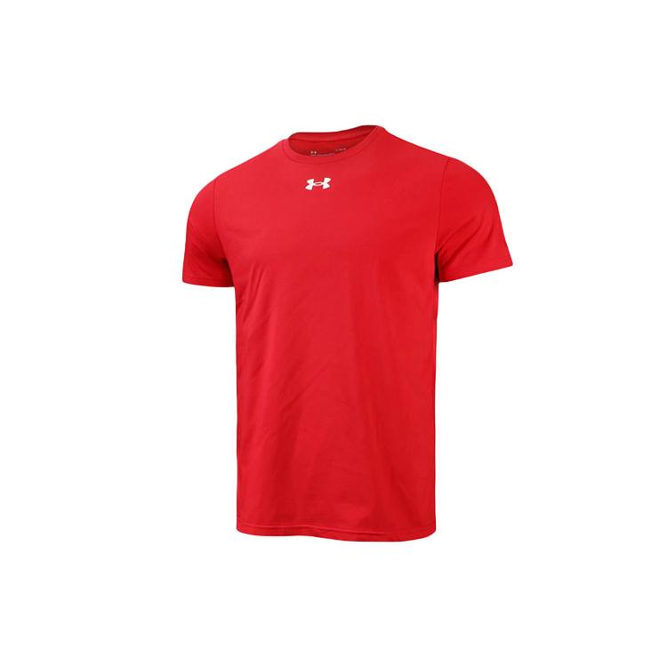Under Armour T Shirts Men's Red Crew Neck Moderate 22500517-600
