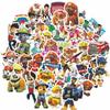 For Paw Patrol Seal Set Cartoon Sticker Set Waterproof Sticker Cartoon Fruit Cup Notebook Material Suitcase PVC Creative Notebook Sticker For Children