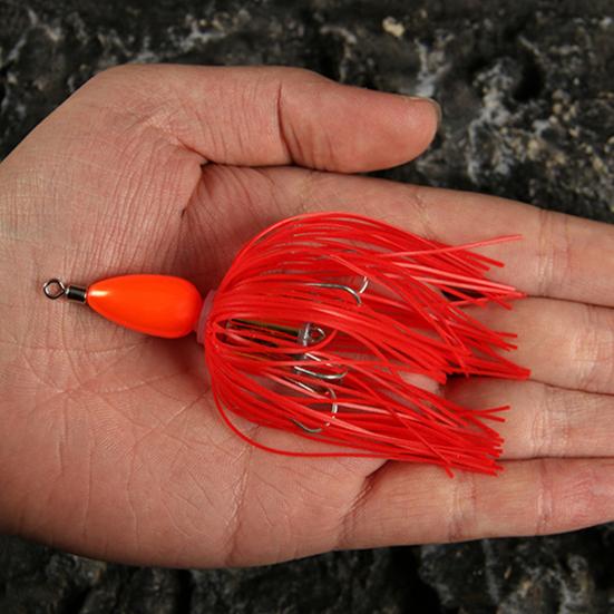 6CM/37G силиконовая юбка рыболовная приманка с крючком цветные усы свимбейт искусственная приманка для соленой воды пресноводные окуни судак форель рыболовные принадлежности