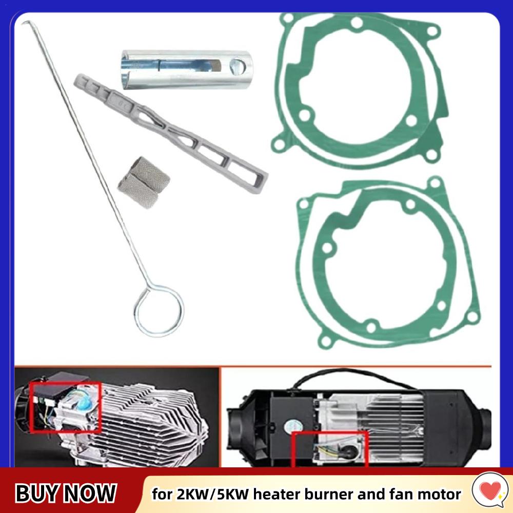 Комплект для ремонта свечей накаливания 12 В 24 В 2 кВт 5 кВт Воздушный дизельный стояночный обогреватель Ремонтные детали для автомобиля Грузовик Лодка Инструмент для снятия и установки Комплект для технического обслуживания