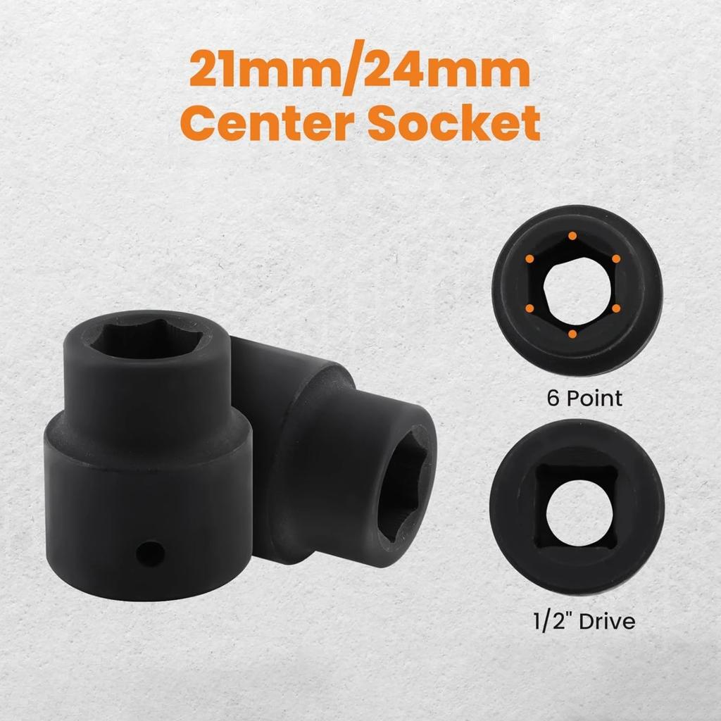SIHAO Torque Multiplier Set for Ford 1.0/2.0 EcoBoost Duratec Engine Crankshaft Belt Pulley Removal Tool Adjustment