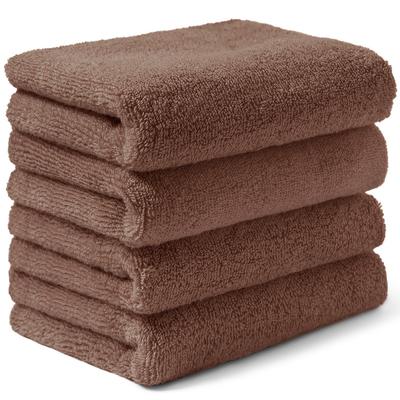AIFY Face Hotel Soft to the Fast Water Less Набор из 40 коричневых полотенец, большой, Характеристики, Пушистый, На ощупь, Впитывающий, 100% хлопок, Прочный, Линять,