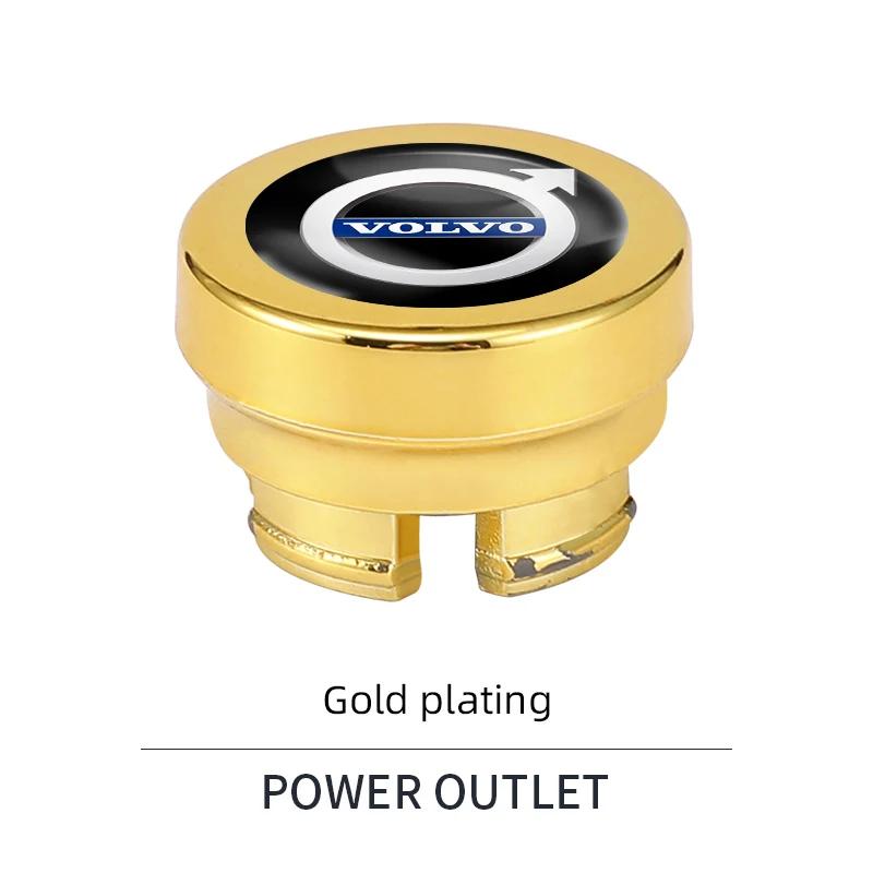 AAAZY1 Car Cigarette Lighter Protective Cover Dust Plug For Volvo Xc60 Xc90 V40 V60 S60 V50 V90 S80 C40 XC40 V70 XC70 C30 C70 Rdesign