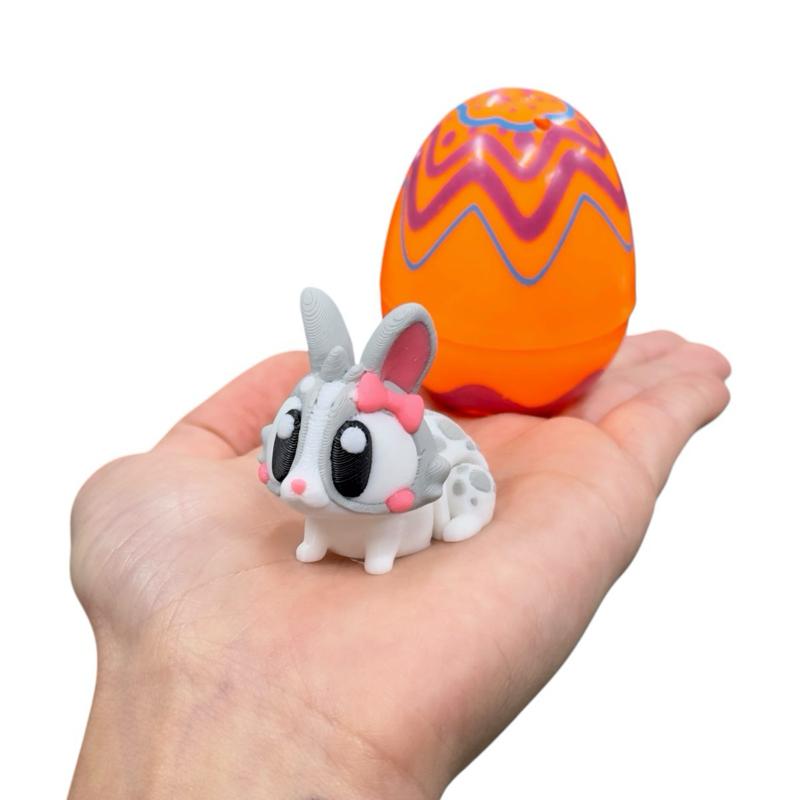 Mini Baby Animals - Cute 3D Printed Articulated Toy Figures - Collectible Figurines Decor