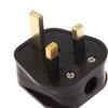 Uk Standards British Mains Square Pin Plug 3 Pin 13A Plugs Grounded 230V 3Pin Fused Adaptor Power Cable Connector Wire Converter