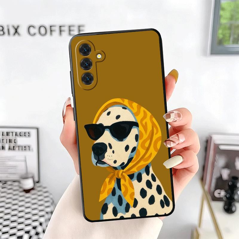 Далматинец Милая Собака Мягкий Чехол для Телефона для Samsung A17 A37 A57 A16 A26 A36 A56 A15 A25 A35 A55 A14 A24 A34 A54 A13 A23 A33 A53 A52 A
