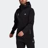 Adidas Jackets Men's Black Hooded Moderate Instructor GU1749