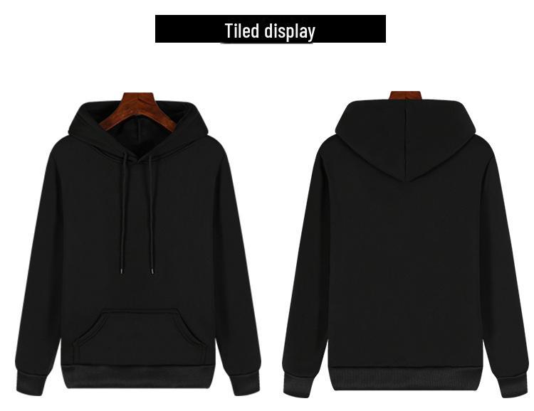 Мужская желтая однотонная толстовка с капюшоном — повседневный спортивный свитер на осень/зиму, свободная куртка из полиэстера с длинными рукавами.