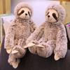 50cm/70cm Lifelike Sloth Baby Doll Sloth Plush Toys Stuffed Dolls Kids Toys Lovely Doll Girlfriend Best Gifts Brinquedos