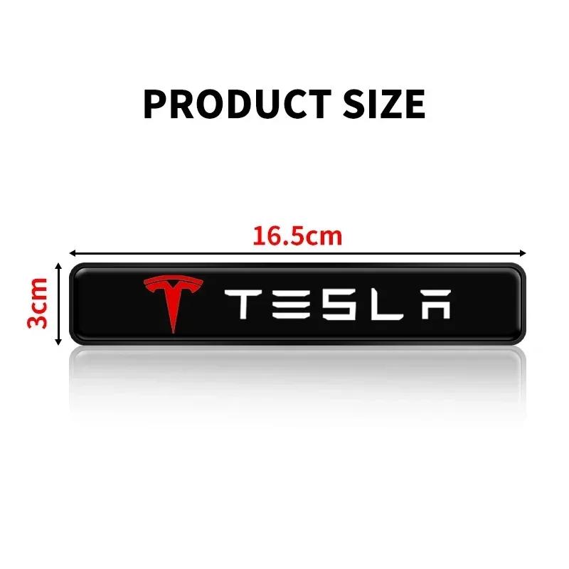 Sticker Tesla car front grille decorative cover Net Lamp For Tesla Model 3 Model X S 2016-2020 Decals TM3 TMX TMS Decal Car 
