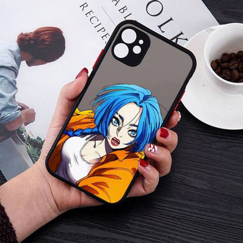 Ветрозащитный чехол для телефона Webtoon для iPhone X XR XS 7 8 Plus 11 12 13 pro MAX 13mini, полупрозрачный матовый чехол