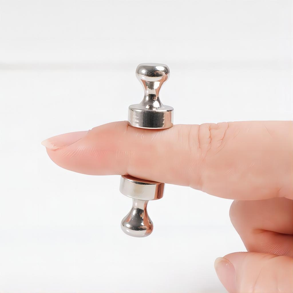 10 шт. прочная магнитная канцелярская кнопка T12X16 металлическая магнитная гвоздь кухонная картина подвеска без дырокола магнитная канцелярская кнопка магнит