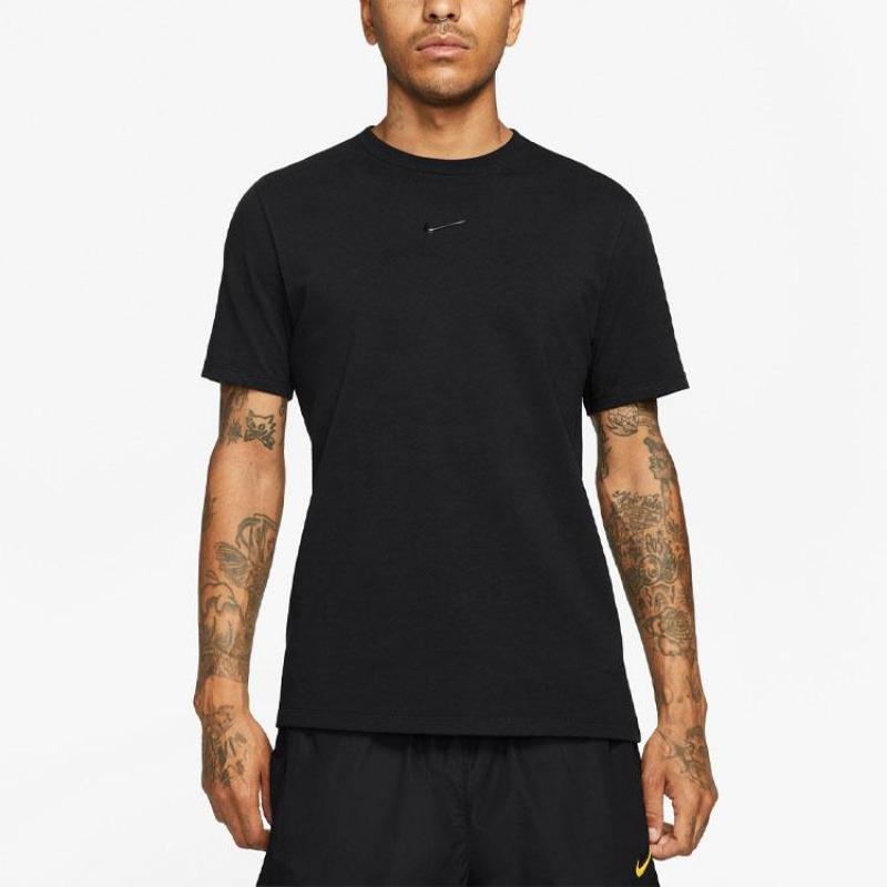 Nike Спортивная футболка с круглым вырезом X Drake Nocta Small Logo, мужские топы, черные DA4138-010