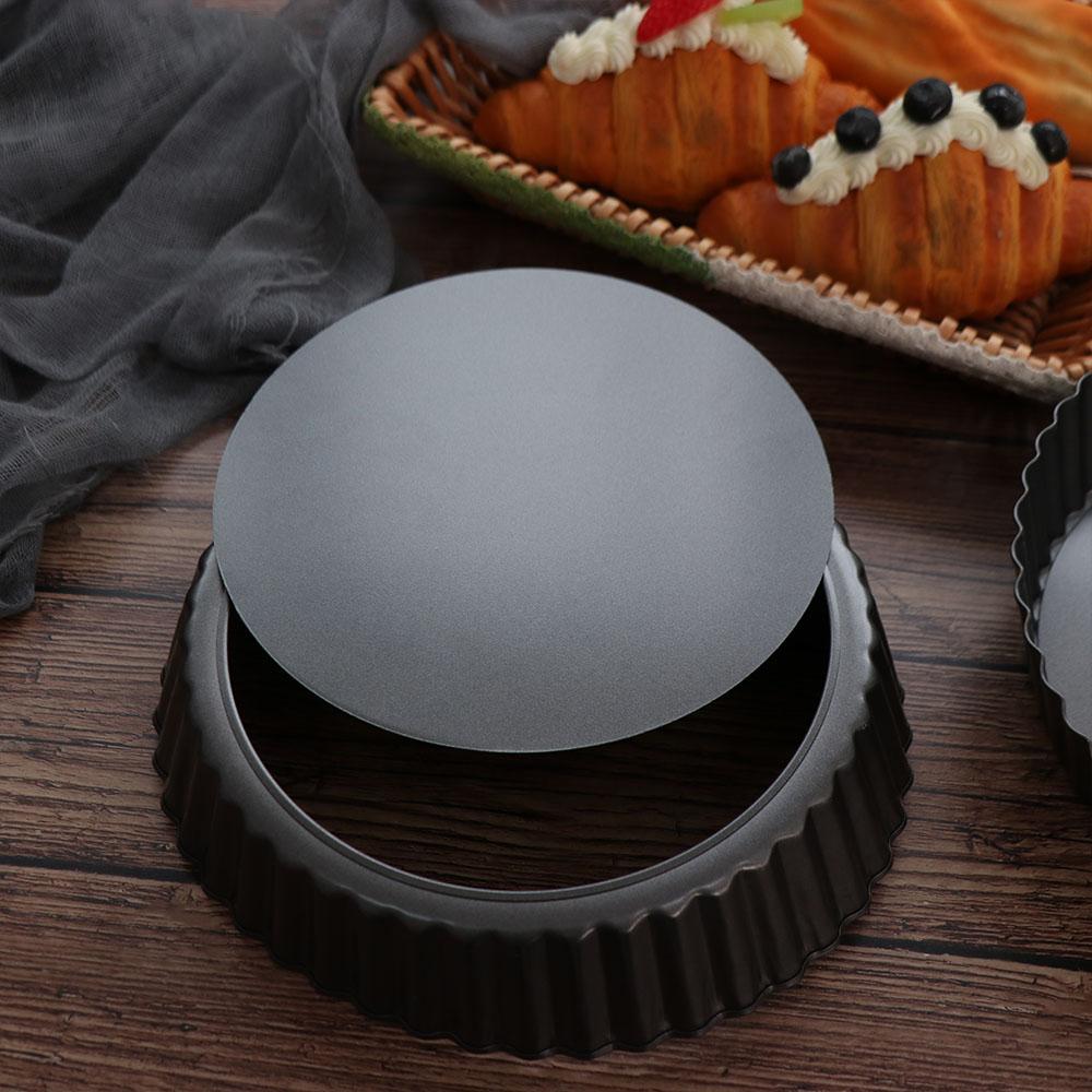 Removable Bottom Non-Stick Molds Easy Clean Pizza Mould Bakeware Pan  Professional Baking