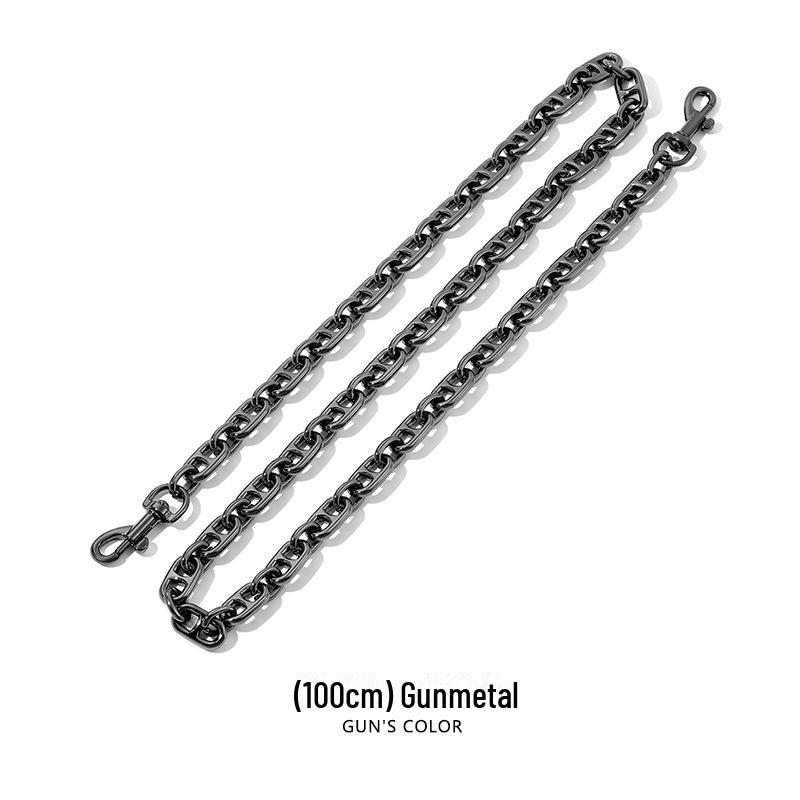 Женская сумка-слингер подмышкой с коротким ремешком и декоративной цепочкой, SP-21, совместима с сумками-седлами GU Chi.