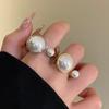 Jewelry Accessories Pearl Open Rings Opening Adjustable Korean Pearl Ring Elegant Pearl Ring  Party