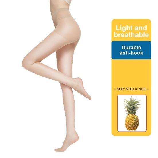Женские колготки ультратонкие прозрачные сетчатые высокоэластичные с высокой талией бесшовные противоскользящие однотонные мини-юбки для поездок на работу и свиданий на вечеринку