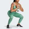Adidas Леггинсы Optime Power 7/8 Женские плавки Зеленые IT6747