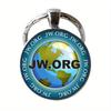 JW Алфавит Он Будет JWORG Время Драгоценный Камень Брелок JW Брелок Иисус Брелок