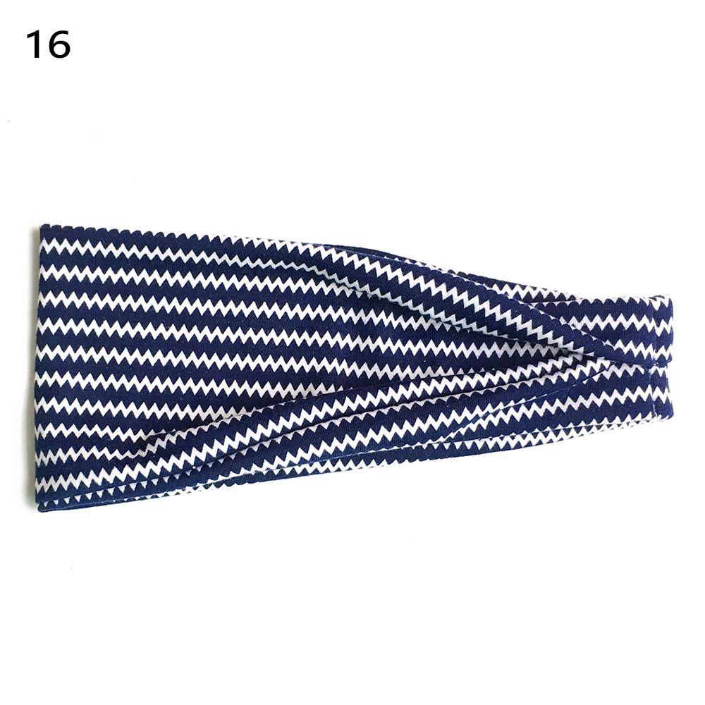 Scrunchy Hairband Sweat Absorbing Running Head Wrap Elastic Turban Women Headbands Sport Bandana