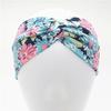 Bohemian Headband Women Boho Elastic Hairbands Sport Turban Head Wrap Cotton Bandage Beach Party Holiday Hair Accessories Fashion Summer