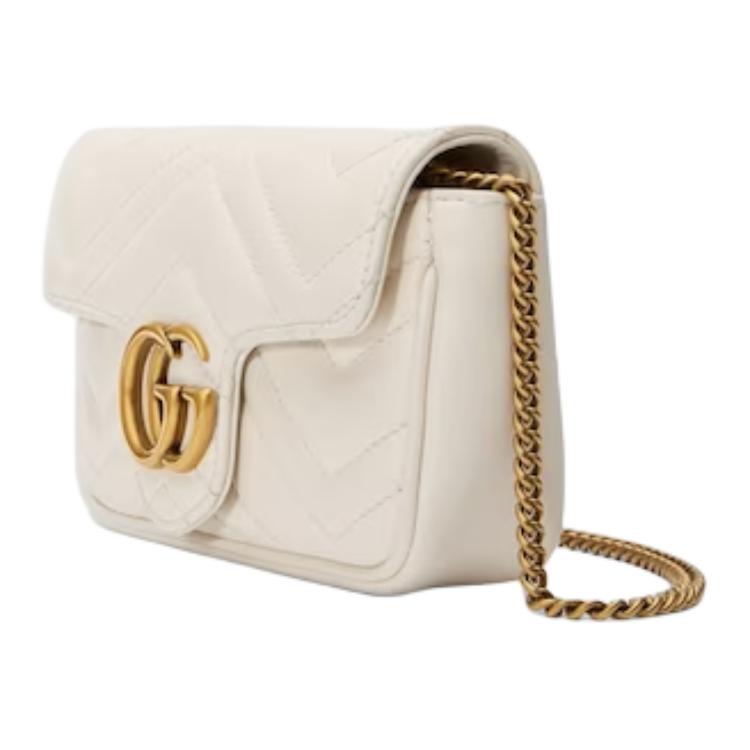 Gucci Сумка женская Supermini Белый Мистик/М.Белый 476433-DTDCT-9022