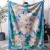 Plumeria Throw Soft Flannel AC Blanket Lightweight Summer Nap Throw Cozy  Blanket for Sofa Bed Travel Home