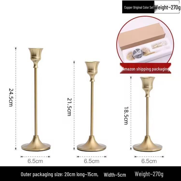 Скандинавская свеча для ароматерапии в стиле легкой роскоши с золотым подсвечником - Идеально для романтических ужинов и элегантного декора стола