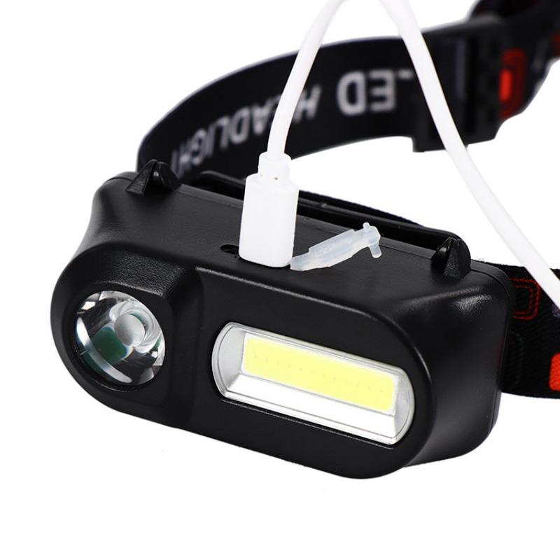 1 шт. Многофункциональная фара с USB-портом для зарядки, уличная аварийная фара, фонарь для рыбалки