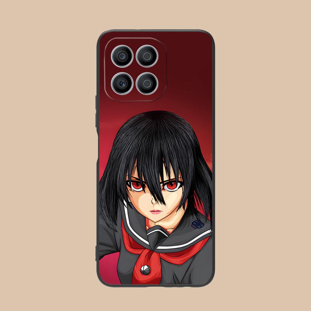Матовый чехол из ТПУ Akame Kurome для мобильного телефона Honor 90 80 70 60 50 30 20 10 9 8 7 Pro S SE Lite 5G, цветная печать