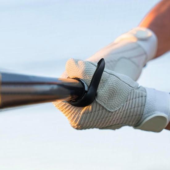 Силиконовый защитный чехол для большого пальца бейсбольной биты, аксессуар для тренировки удара по софтболу, уменьшающий укол битой