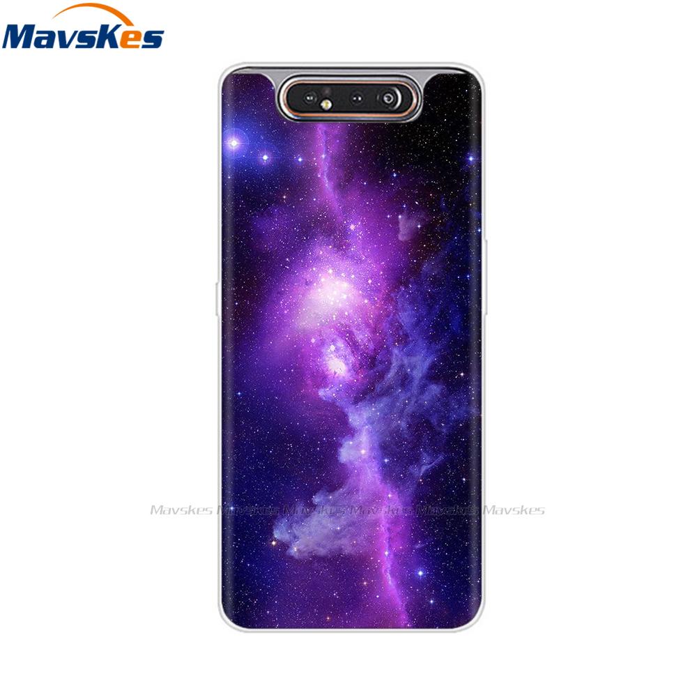 Чехол для Samsung Galaxy A80 A805 Силиконовый Мягкий ТПУ Чехол для Телефона Для Samsung A80 2019 A 80 GalaxyA80 A805F A805 SM-A805F/DS Обложка