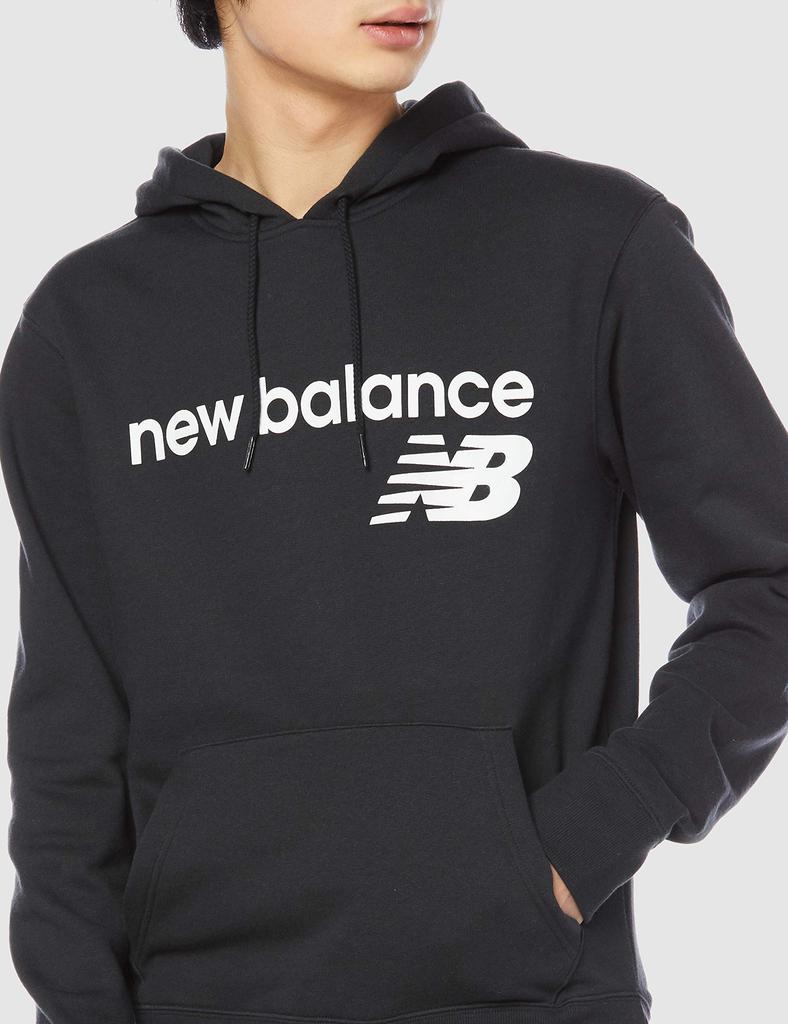 New Balance Худи из флиса Core Черный S (MT03910) Толстовка, Худи на флисовой подкладке, Мужская, (BK),