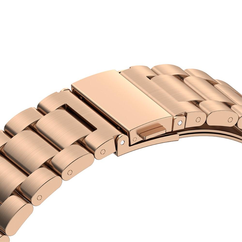 Bracelet for Samsung Galaxy Watch 4/5/6/7/FE 40/42/43/44/45/46/47mm, Pink Rose Gold