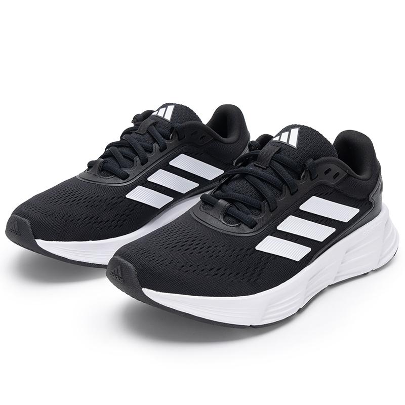 adidas Galaxy Step Удобные Универсальные Тканевые Прочные Легкие Кроссовки с Низким Верхом для Бега Унисекс Кроссовки Черные JQ7499