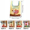 Waterproof Folding Storage Bag Eco-Friendly Handheld Bag Portable Vegetable Storage Bag  Storage