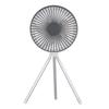 Portable USB Rechargeable Tripod Fan 4000mAh Battery Outdoor Camping Tripod Fan for Camping Tent