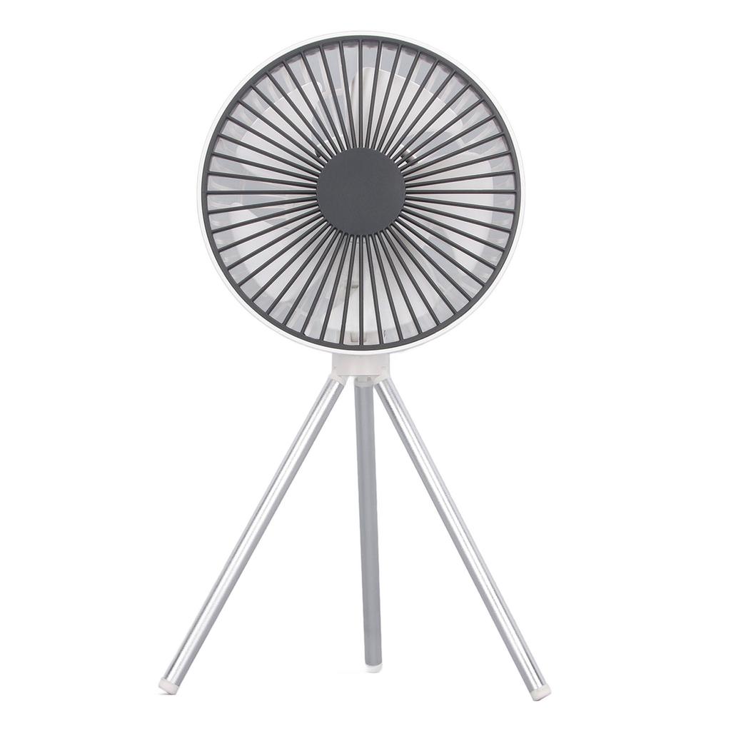 Portable USB Rechargeable Tripod Fan 4000mAh Battery Outdoor Camping Tripod Fan for Camping Tent