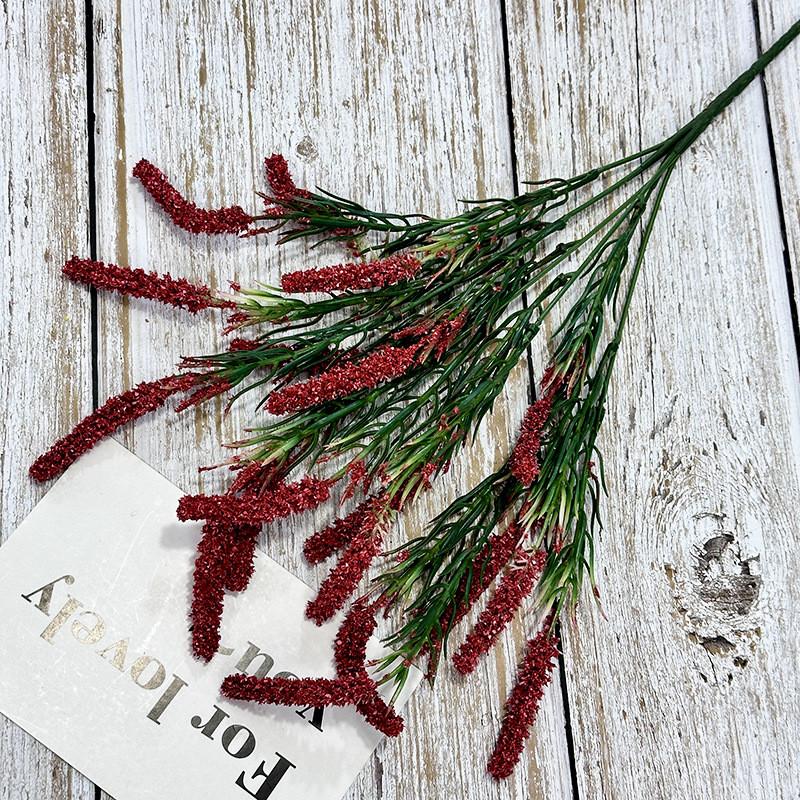 Simulated Bouquet Lavender Artificial Plastic Artificial Flower For Decor Indoor