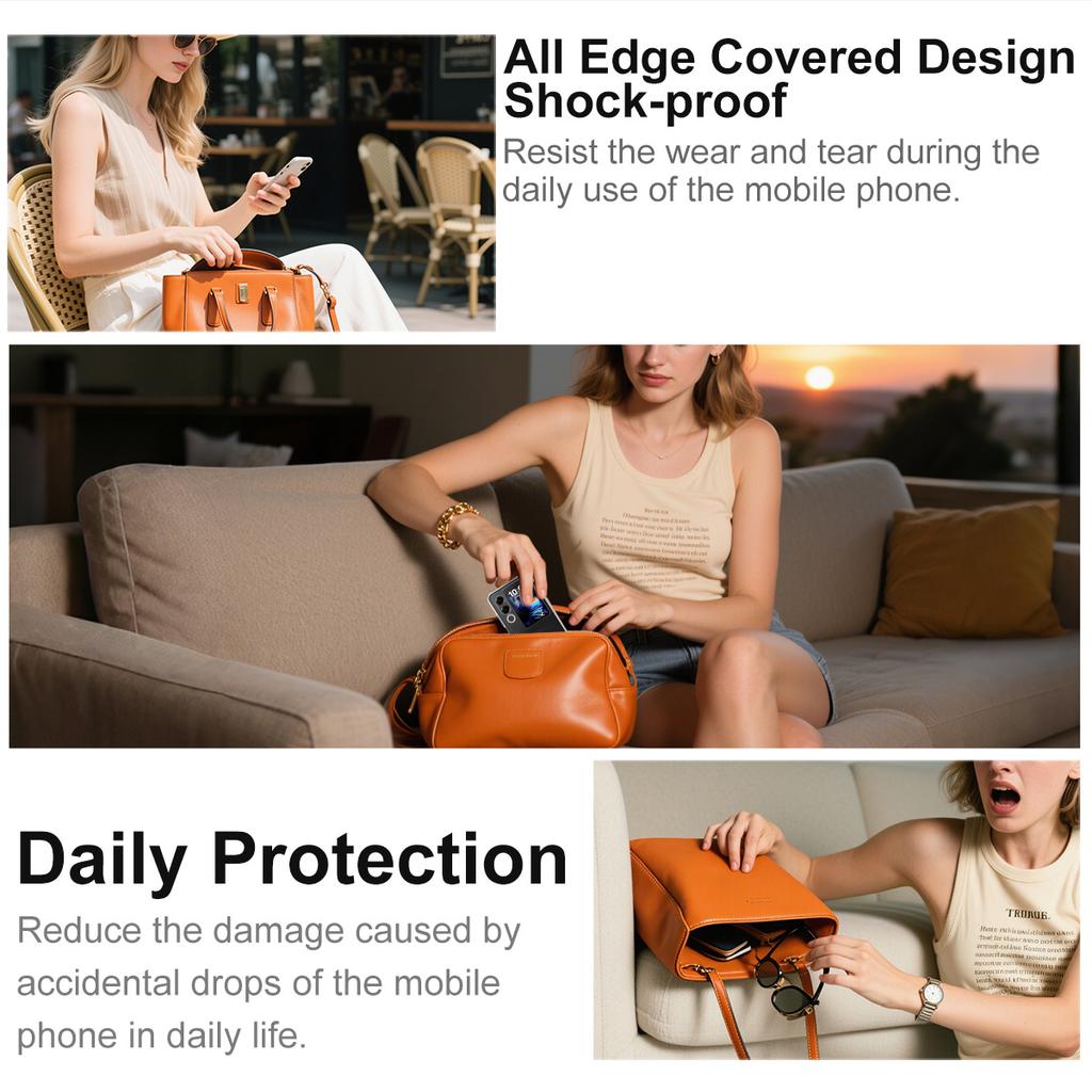 Чехол для телефона Nothing Phone 3a Pro 5G IMAK Soft Slim Case для серии UX-10