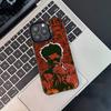 Чехол для телефона W-Weeknd XO для iPhone 17,16,15,14,13,12,11,Pro,XS,Max,Plus,Mini,SE Черный Конфетный Матовый Ударопрочный Чехол
