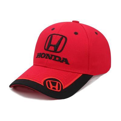 Honda Вышитая Бейсболка Хип-хоп Кепка Летняя Спортивная Кепка для улицы Мужская Женская Повседневная Кепка Для Honda Civic Accord CRV Hrv Jazz
