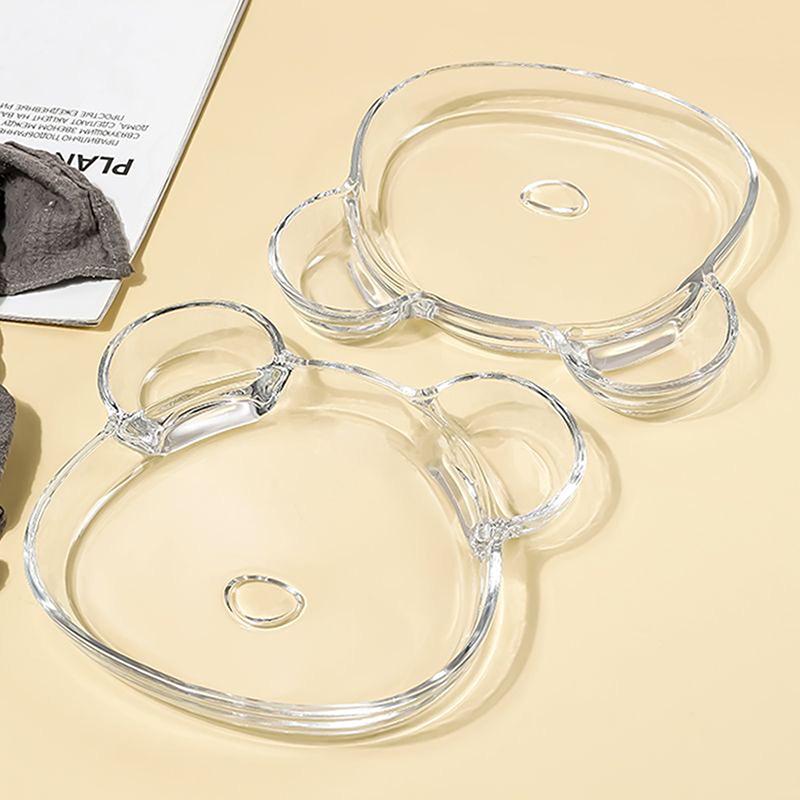 Креативные тарелки для специй в форме медведя Миска для пельменей в форме ракушки Поднос для соуса для макания Салат Тарелка для фруктов Кухонная утварь