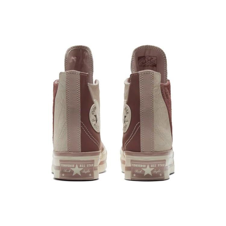 Converse Кроссовки унисекс Chuck 70 Plus High Asymmetric - Stone Mauve Pink Desert-Sand Saddle A01346C