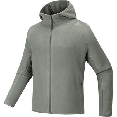 Серия Outdoor Однотонная Толстовка на молнии Универсальная Повседневная Спортивная Куртка Мужская Куртка 952546704-2