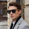 WOODONLY Солнцезащитные очки Винтажные Поляризационные UV400 Ручная работа Дерево ЗЕБРА Серый
